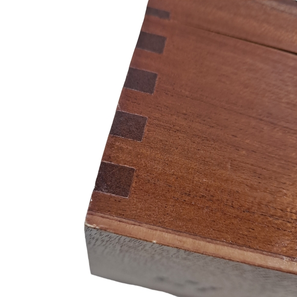 Tatuaje 10th Anniversary Belle Encre Wooden Cigar Box Hinge Lid 2015 Empty - Picture 13 of 14